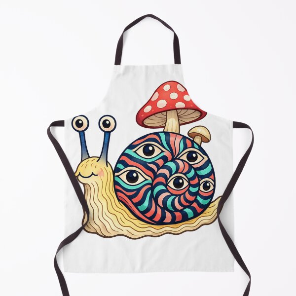 Item preview, Psychedelic Snail Trippy Retro Graphic Art designed and sold by SoftSproutstu.