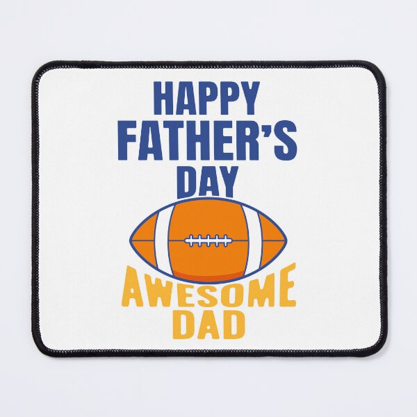 Item preview, Awesome Football Dad Shirt – Funny Father’s Day Gift for Sports Lovers designed and sold by NicolasMar.