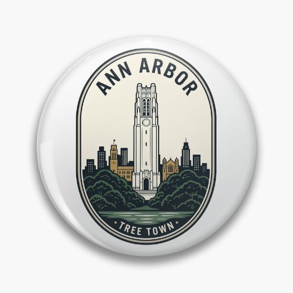 Item preview, Vintage Ann Arbor Michigan Burton Memorial Tower designed and sold by k3rstman1.