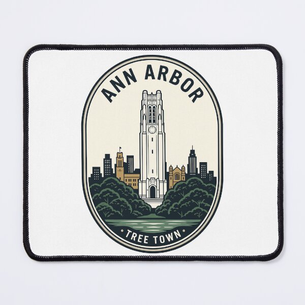 Item preview, Vintage Ann Arbor Michigan Burton Memorial Tower designed and sold by k3rstman1.