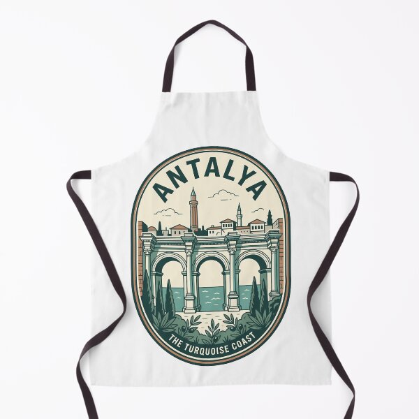 Item preview, Vintage Antalya Turkey Turquoise Coast Travel Badge designed and sold by k3rstman1.