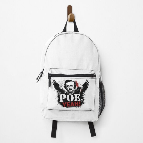 Item preview, Poe Yeah Edgar Allan Poe Grunge Raven Portrait designed and sold by Fenay Designs.