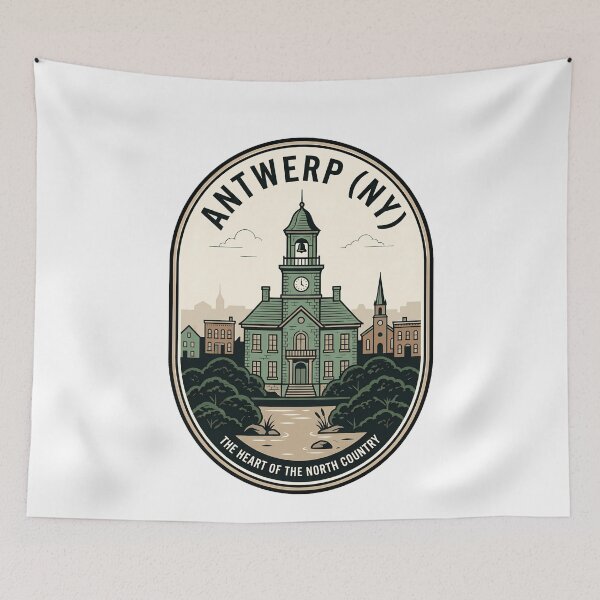 Item preview, Vintage Antwerp New York North Country Emblem designed and sold by k3rstman1.