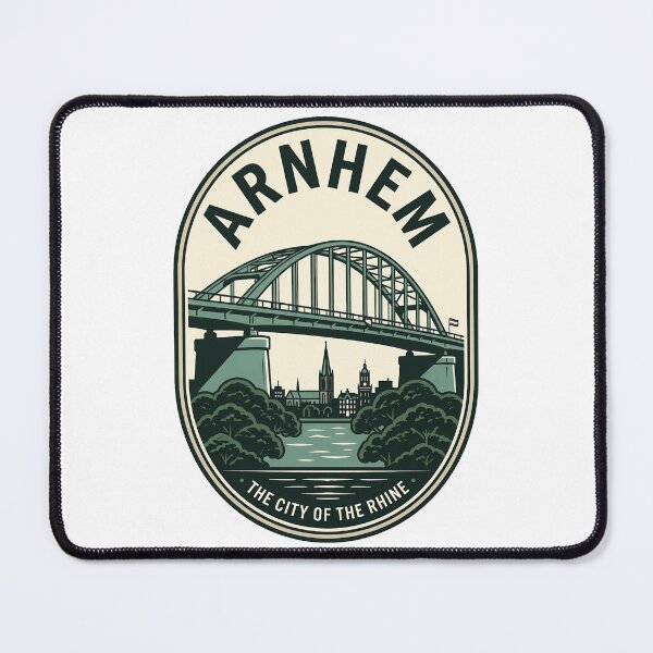 Item preview, Arnhem Netherlands John Frost Bridge Vintage Emblem designed and sold by k3rstman1.