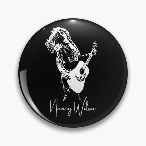Item preview, Nancy Wilson Acoustic Guitar Sound of the 70s and 80s designed and sold by StencilMenace.