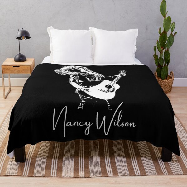 Item preview, Nancy Wilson Acoustic Guitar Sound of the 70s and 80s designed and sold by StencilMenace.
