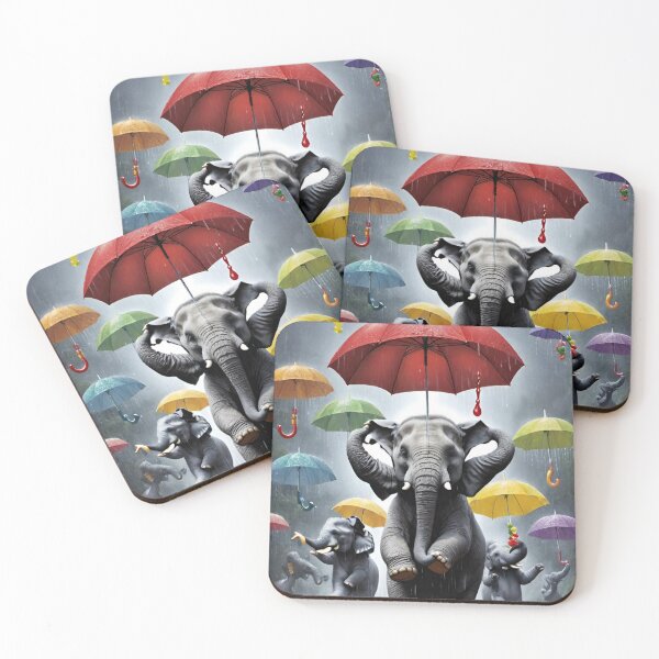 Item preview, Surreal Elephant 3 designed and sold by MoonRoseInk.