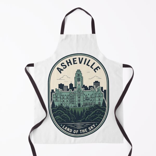 Item preview, Vintage Asheville North Carolina Skyline Travel Badge designed and sold by k3rstman1.