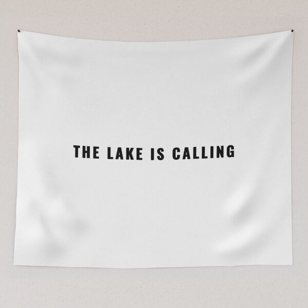 Item preview, The Lake Is Calling Fishing Quote T-Shirt | Uncle Jichuan designed and sold by Uncle-Jichuan.