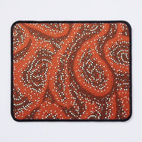 Item preview, Aboriginal Inspired Dot Art - Lava's Vibration Sector designed and sold by GrinGalore.