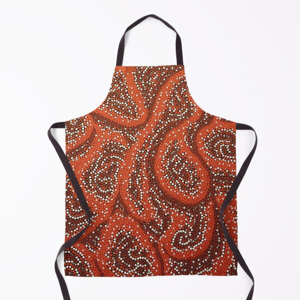 Item preview, Aboriginal Inspired Dot Art - Lava's Vibration Sector designed and sold by GrinGalore.
