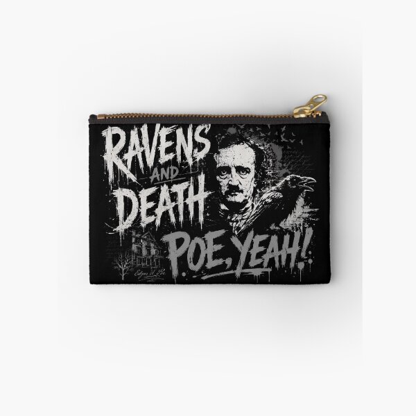 Item preview, Ravens And Death Poe Yeah Edgar Allan Poe Gothic Grunge designed and sold by Fenay Designs.