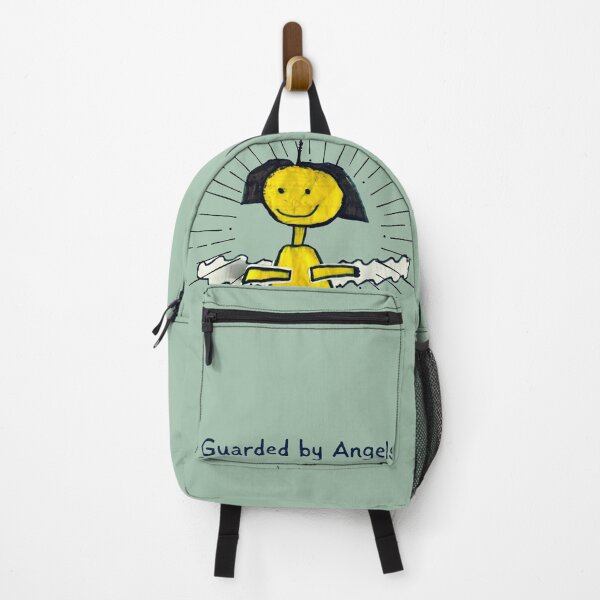 Item preview, Guarded By Angels Cute Kids Art Print designed and sold by nimbfeja.
