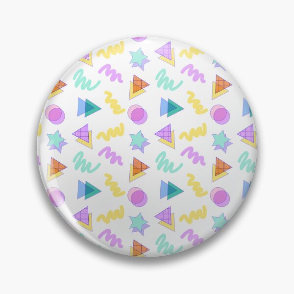 Item preview, Retro Memphis Geometric Pattern designed and sold by Zaya_art.