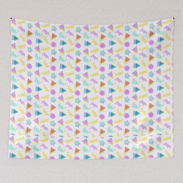 Item preview, Retro Memphis Geometric Pattern designed and sold by Zaya_art.