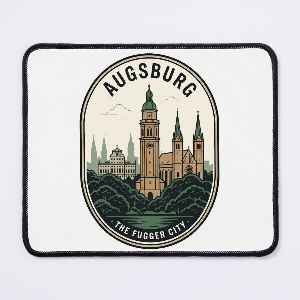 Item preview, Augsburg Germany Vintage Travel Badge Fugger City designed and sold by k3rstman1.