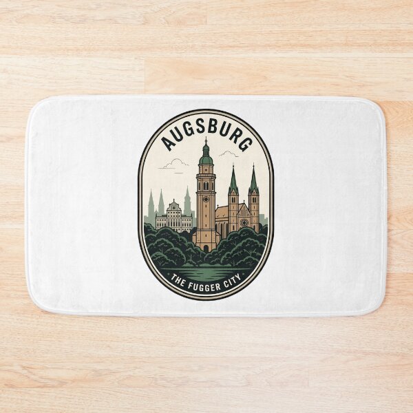 Item preview, Augsburg Germany Vintage Travel Badge Fugger City designed and sold by k3rstman1.