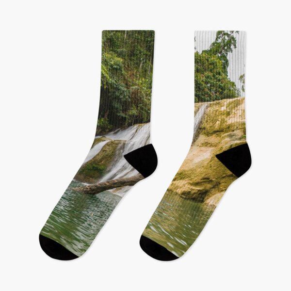Item preview, Lower Tugonan Falls Aerial - Agusan del Sur | Mindanao, Philippines Drone Waterfall Art designed and sold by Ross.A.Campbell.