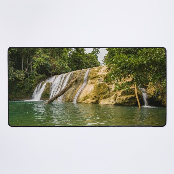 Item preview, Lower Tugonan Falls Aerial - Agusan del Sur | Mindanao, Philippines Drone Waterfall Art designed and sold by Ross.A.Campbell.