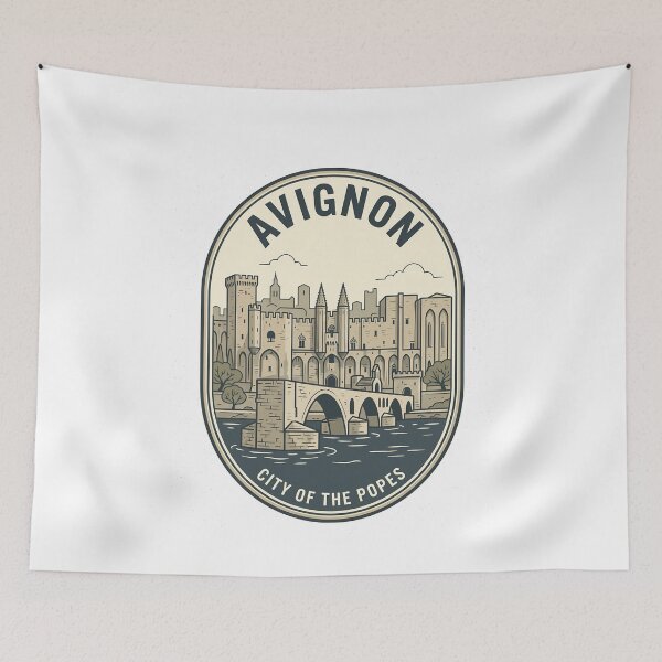 Item preview, Avignon France City of the Popes Vintage Badge designed and sold by k3rstman1.