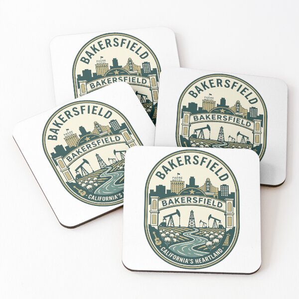 Item preview, Vintage Bakersfield California Heartland Travel Emblem designed and sold by k3rstman1.