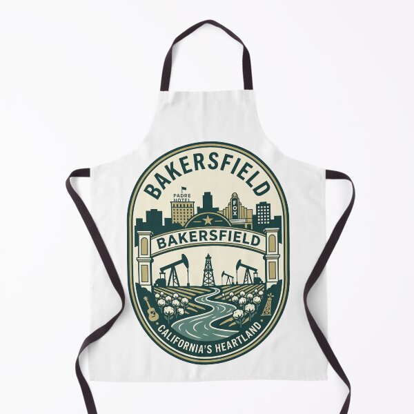 Item preview, Vintage Bakersfield California Heartland Travel Emblem designed and sold by k3rstman1.