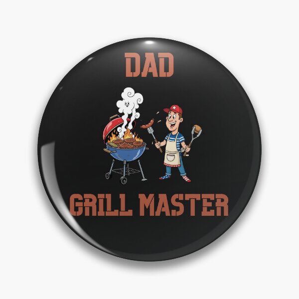 Item preview, Dad Grill Master designed and sold by WearFine.