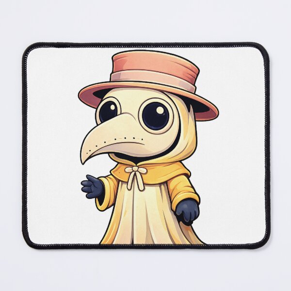 Item preview, Cute Plague Doctor Gothic Kawaii Graphic designed and sold by SoftSproutstu.