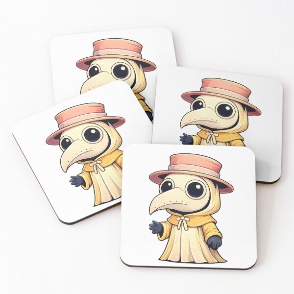 Item preview, Cute Plague Doctor Gothic Kawaii Graphic designed and sold by SoftSproutstu.