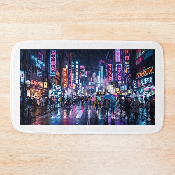 Item preview, Neo Tokyo Nights: Neon Rain & Cyberpunk Chaos designed and sold by Neo Tokio.