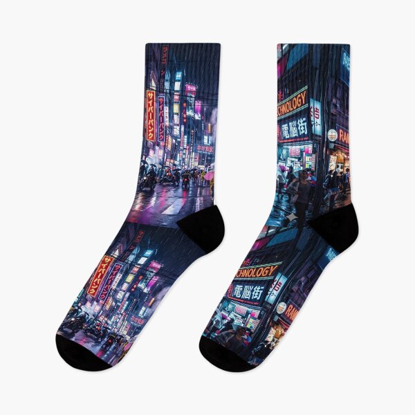 Item preview, Neo Tokyo Nights: Neon Rain & Cyberpunk Chaos designed and sold by Neo Tokio.