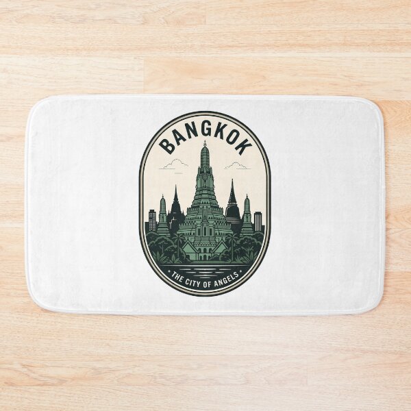 Item preview, Vintage Bangkok Thailand Wat Arun Temple Badge designed and sold by k3rstman1.