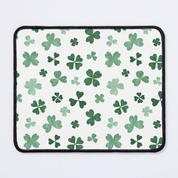 Item preview, Lucky Clover Seamless Pattern designed and sold by Zaya_art.