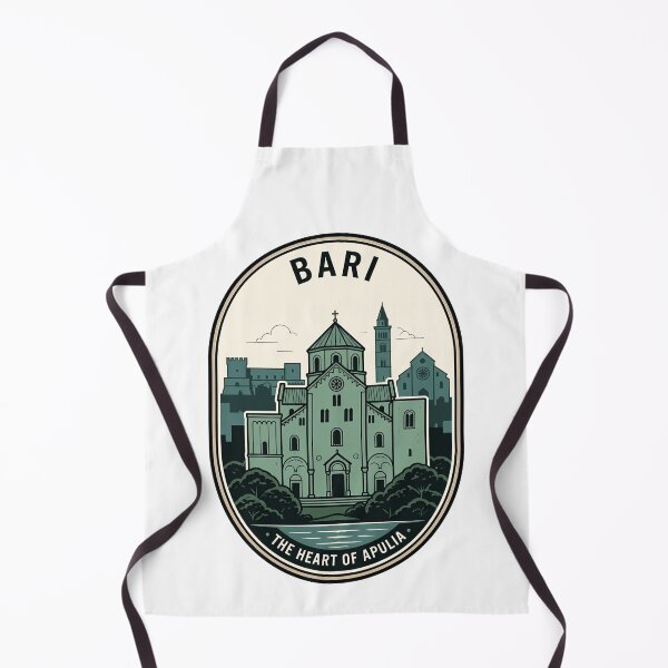 Item preview, Vintage Bari Italy Travel Badge Heart of Apulia designed and sold by k3rstman1.
