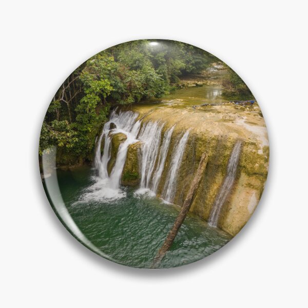 Item preview, Lower Tugonan Falls Aerial - Agusan del Sur | Mindanao, Philippines Drone Waterfall Art designed and sold by Ross.A.Campbell.