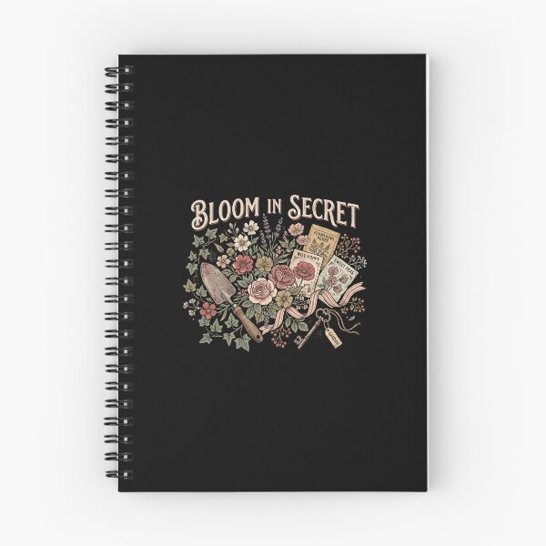 Item preview, Bloom In Secret Secret Garden Floral Gardening Design designed and sold by Fenay Designs.