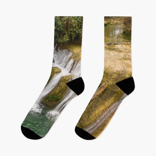 Item preview, Lower Tugonan Falls Aerial - Agusan del Sur | Mindanao, Philippines Drone Waterfall Art designed and sold by Ross.A.Campbell.