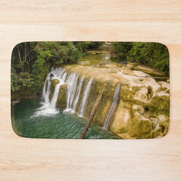 Item preview, Lower Tugonan Falls Aerial - Agusan del Sur | Mindanao, Philippines Drone Waterfall Art designed and sold by Ross.A.Campbell.