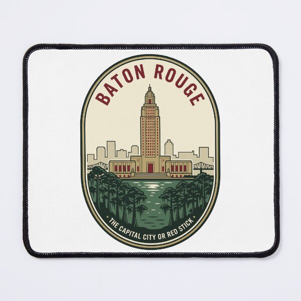 Item preview, Vintage Baton Rouge Louisiana Capital City Badge designed and sold by k3rstman1.