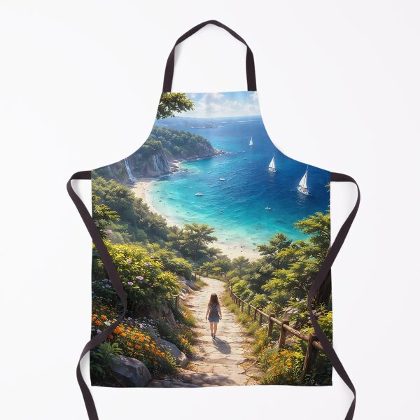 Item preview, Bird's Eye Trail to the Ocean designed and sold by sigmaartstudio.