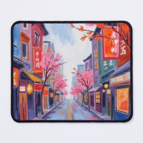 Item preview, quite street of korea oil painting designed and sold by cloudzer0000.