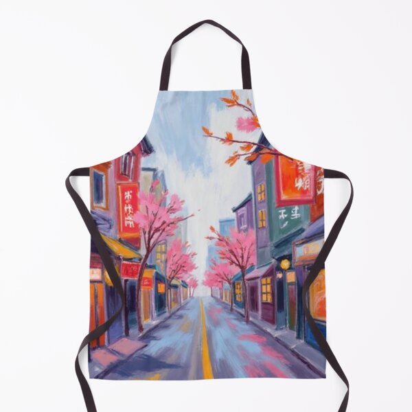 Item preview, quite street of korea oil painting designed and sold by cloudzer0000.