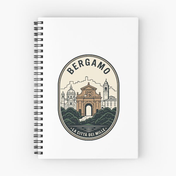 Item preview, Vintage Bergamo Italy Citta Alta Travel Badge designed and sold by k3rstman1.
