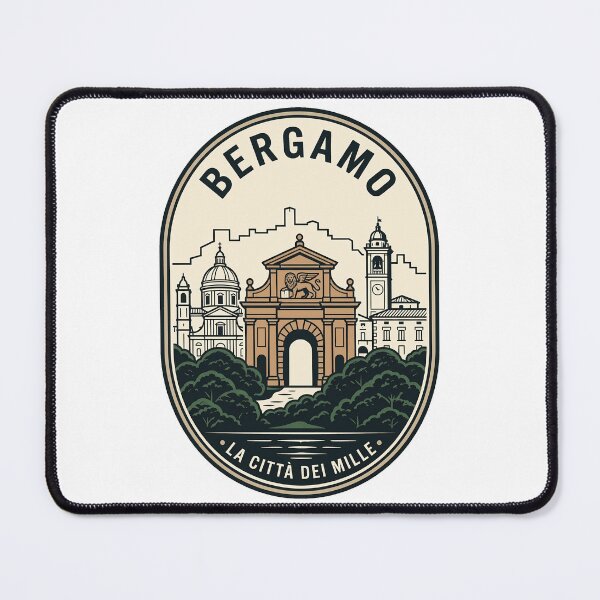 Item preview, Vintage Bergamo Italy Citta Alta Travel Badge designed and sold by k3rstman1.