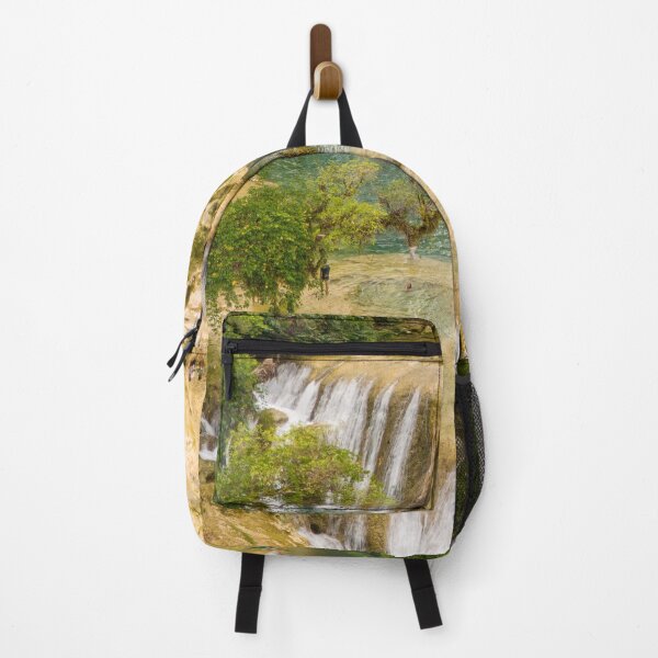 Item preview, Lower Tugonan Falls Aerial - Agusan del Sur | Mindanao, Philippines Drone Waterfall Art designed and sold by Ross.A.Campbell.
