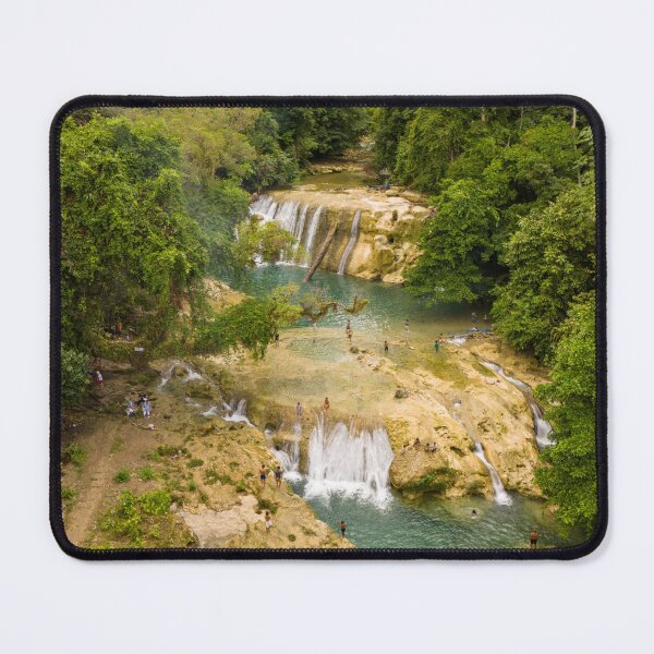 Item preview, Lower Tugonan Falls Aerial - Agusan del Sur | Mindanao, Philippines Drone Waterfall Art designed and sold by Ross.A.Campbell.