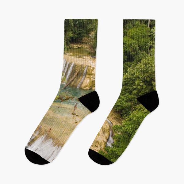 Item preview, Lower Tugonan Falls Aerial - Agusan del Sur | Mindanao, Philippines Drone Waterfall Art designed and sold by Ross.A.Campbell.