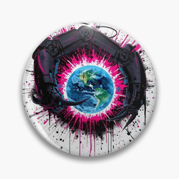 Item preview, global network collapse: cybernetic claws dark future art designed and sold by OnikaD art.