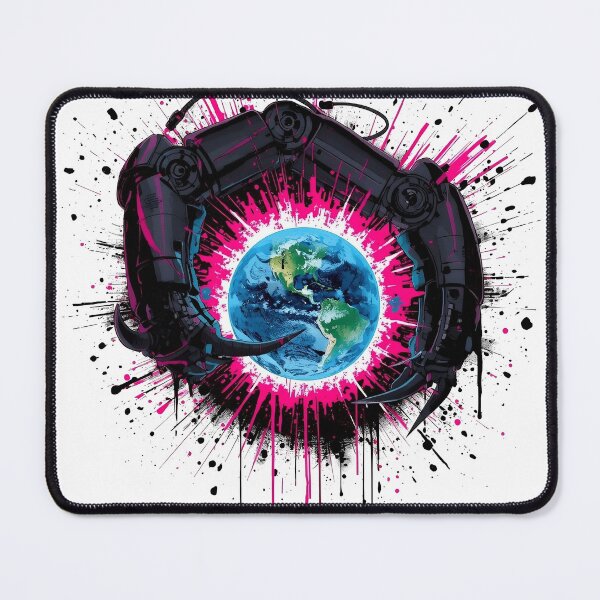 Item preview, global network collapse: cybernetic claws dark future art designed and sold by OnikaD art.