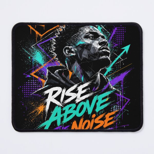 Item preview, Sticker - Wall Art - Rise Above the Noise designed and sold by ForeverPrintsOK.